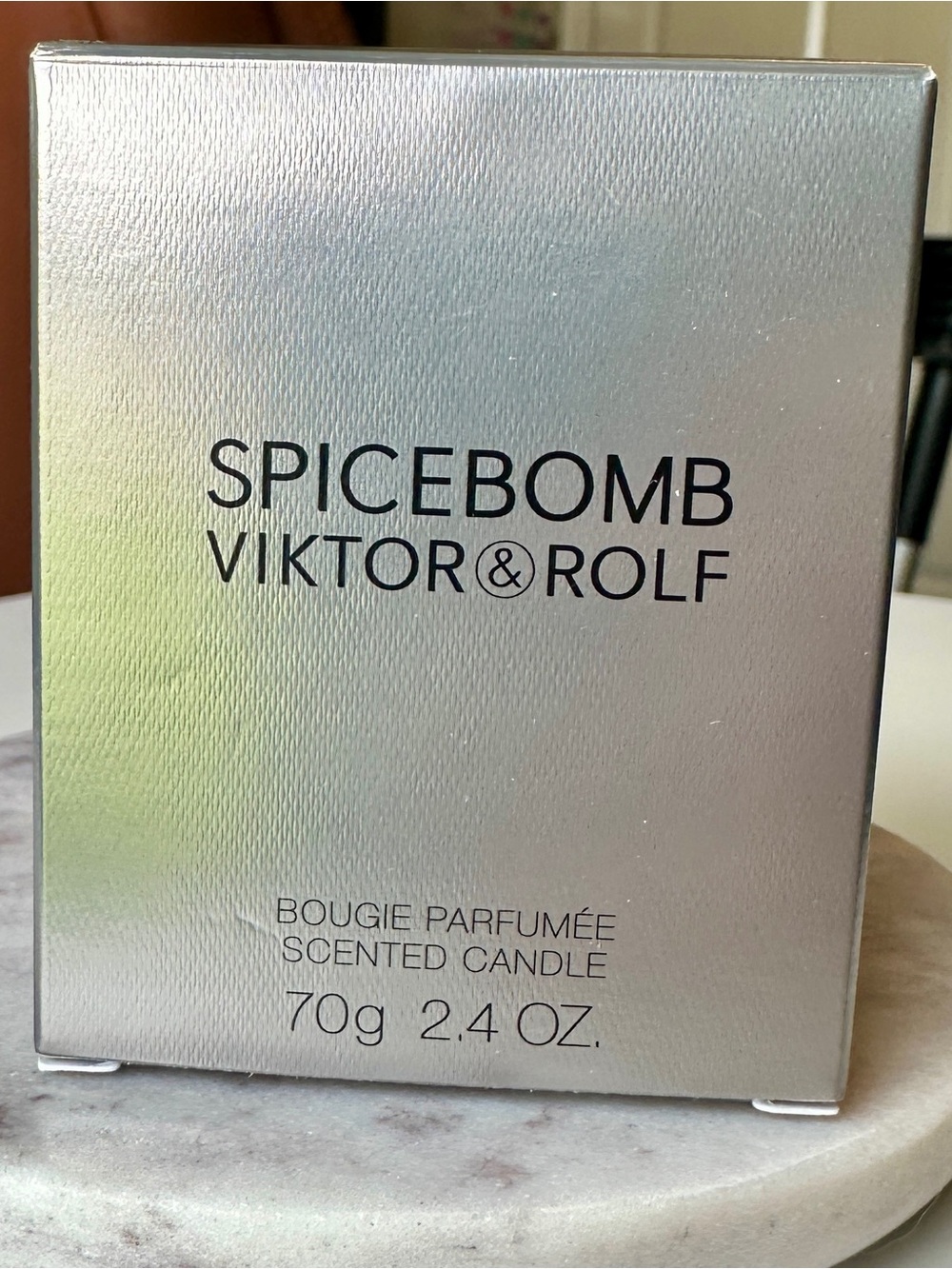 Viktor & Rolf Spicebomb Perfumed Bougie Scented Candle 2.4 Oz 70g NIB